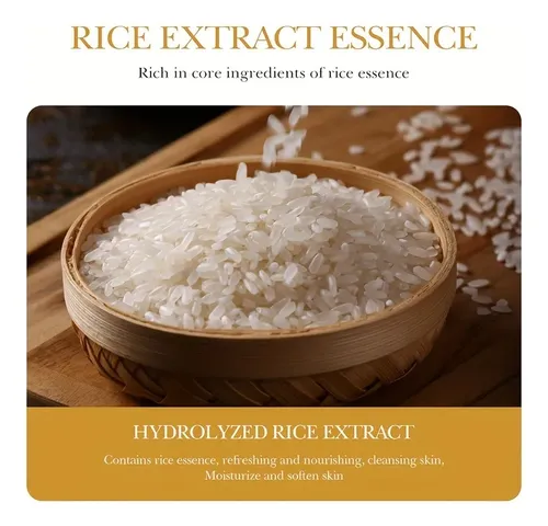 Jabón De Arroz, Suave Y Eficaz, Adecuado Para Todo Tipo De P