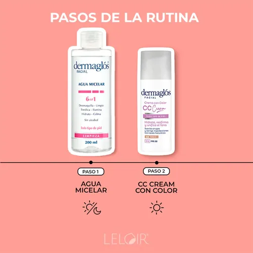 Dermaglós Rutina Corta Reafirmante Corrige Imperfecciones