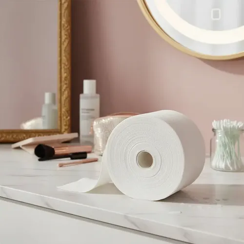Rolló Toalla Facial Desmaquilladora 100% Algodón Desechable