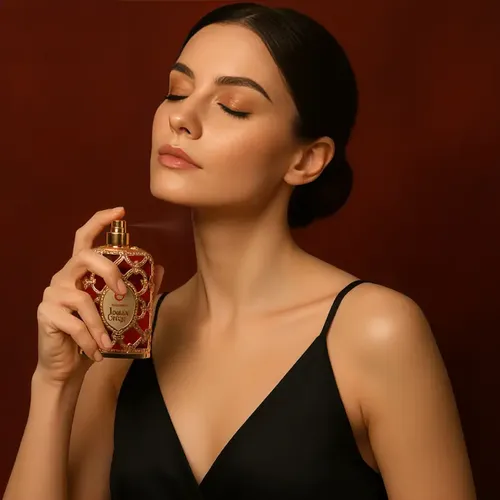 Perfume de mujer Orientica Luxury Amber Rouge Edp, 80 ml, árabe