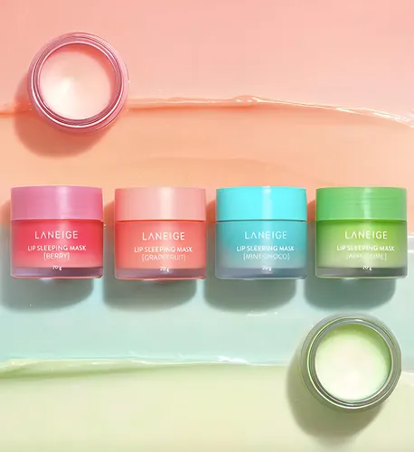 Lageine Sleep Mask Mini Kit 4 Balsamos Labiales Hidratantes