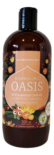 Acondicionador Restaurador Capilar Hierbas Del Oasis Vegan