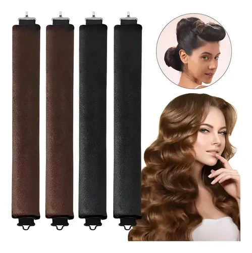 +4pzs Rizador De Cabello Heatless Curls,rulos Para Cabello/