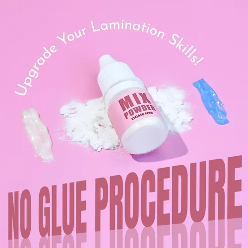 Lomansa Glueless Lift Powder, Polvo Para Lifting De Pestañas