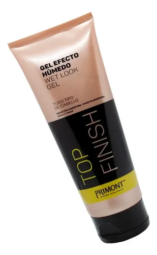 Primont Top Finish Gel Efecto Húmedo Fijación Peinado Local
