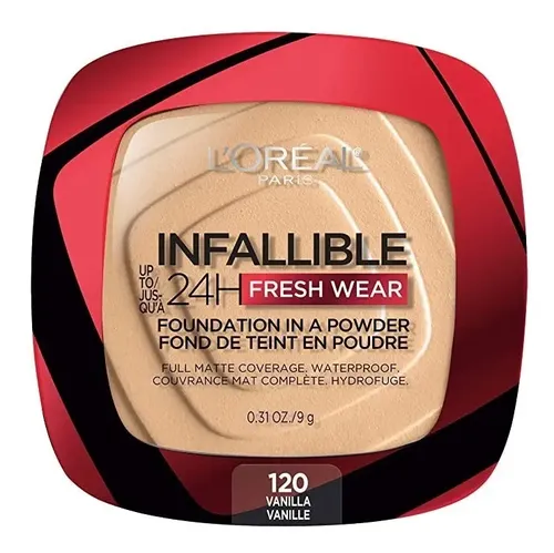 Base En Polvo L’oréal Paris Infaillible Tono 120 Vainilla