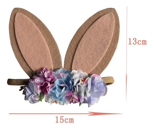 Aro De Pelo Con Forma De Oreja De Conejo, Accesorios Para El
