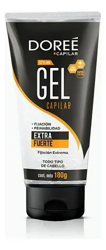 Doree Gel Extra Fuerte 180 Gr Fijador Para Cabello