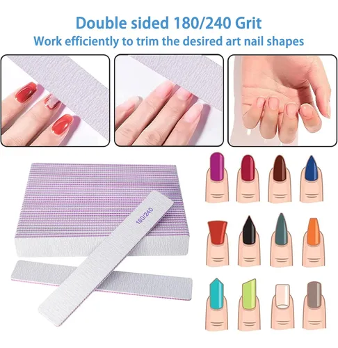 Gigaground Pack 12 Limas 180/240 Doble Cara