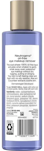 Removedor De Ojos Neutrogena Sin Aceite 2×8 Oz