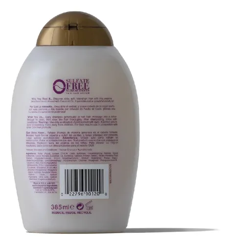 Shampoo Ogx Cononut Miracle Oil X385ml