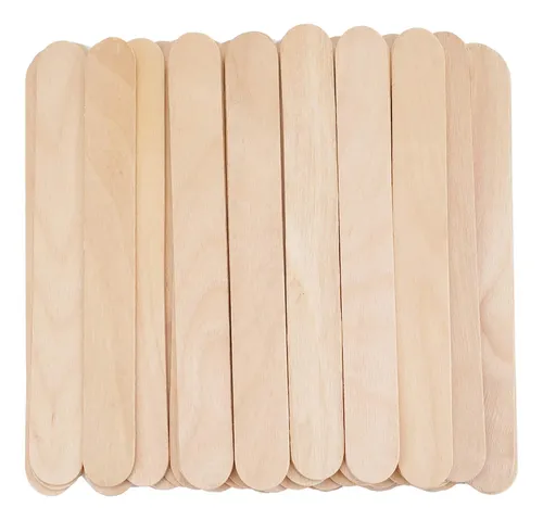 Palitos De Cera Grandes Anchos Hedume Pack De 600 Aplicadore
