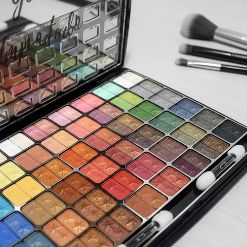 Paleta De 48 Sombras Satinadas Br