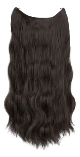 Extensiones De Cabello Abundante Larga De Vincha Y Clips M12 Color #4