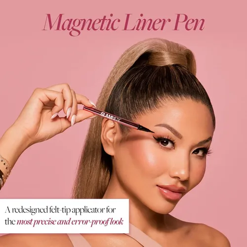 Eyeliner Magnético Glamnetic Negro 7.4 Ml A Prueba De Agua