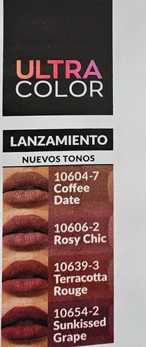 Avon Labial Ultra Matte Sunkissed Grape Fps 15 3.6grs