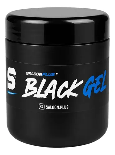 Black Gel Negro Saloon Plus Cabello Pelo Barberia