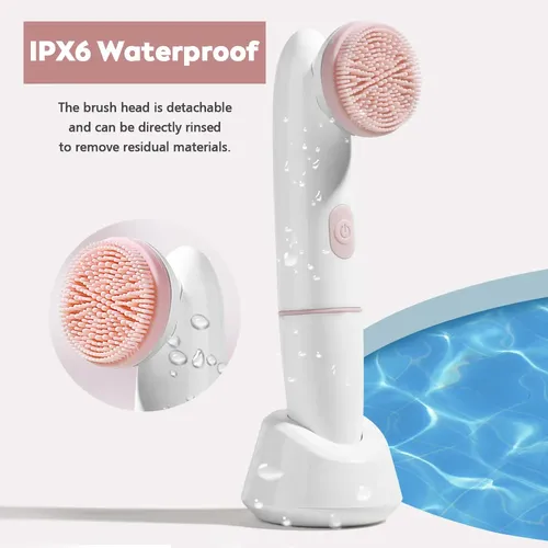 Limpiador Eléctrico A Prueba De Agua Con Pilas, Funciona Par
