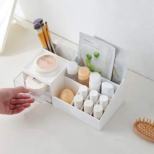 Organizador De Maquillaje Oficina Cremas Con Cajones.