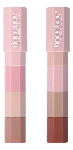 Sombra De Ojos Romantic Beauty En Barra 4 Colores