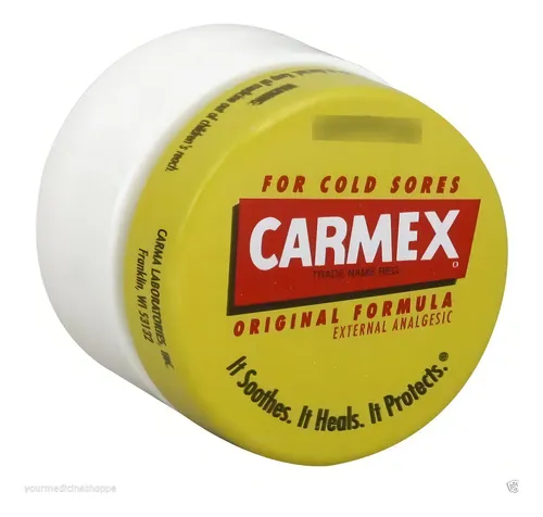 Bálsamo Labial Carmex Clásico de 7.5 g para Labios Hidratados y Protegidos