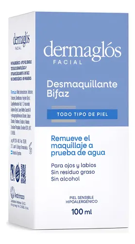Dermaglós Facial Desmaquillante Bifaz De Ojos 100ml