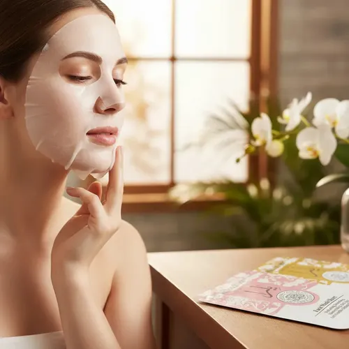 Mascarilla Facial Hidratante Rejuvenecedora Ácido Hialurónic