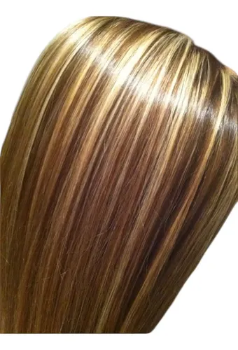 Extensiones Con Clip Cortina De Cabello Orgánica Taurina 666 Color 27bh613