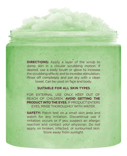 Exfoliante Corporal Brooklyn Botany Té Verde Miel 295ml