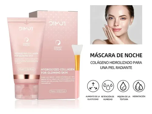 Mascarilla Facial De Colageno Wrapping Mask Nocturna 75ml Tipo de piel Todo tipo de piel