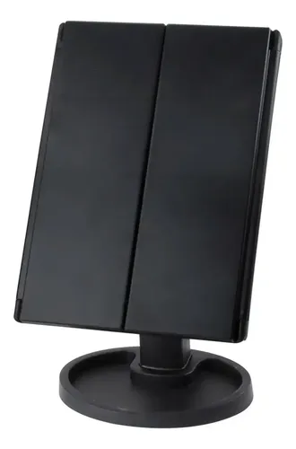 Espejo Triple Maquillaje Tocador Luz Led 3 Tonos C/ Aumento