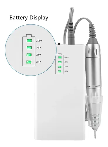Máquina Eléctrica Recargable Portátil Para Uñas 30000
