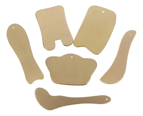 Tabla Gua Sha Cobre Para Masajes Y Acupuntura Spa