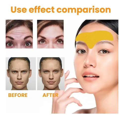 Parche Facial Pack X10 Arrugas Y Marcas De Expresion Frente