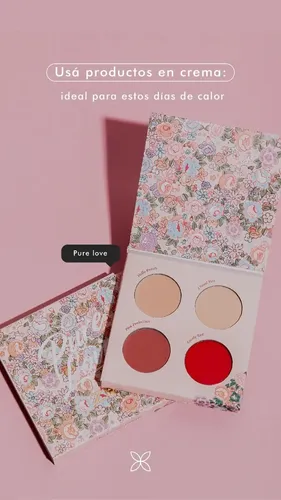 Zaira Beauty Paleta Pure Love Correctores Y Labiales