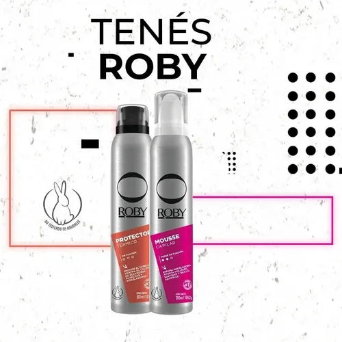 Roby Protector Térmico Para Cabellos 190ml