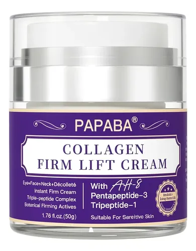 Crema Facial Firmeza Cuello Y Ojos Papaba Ah-8