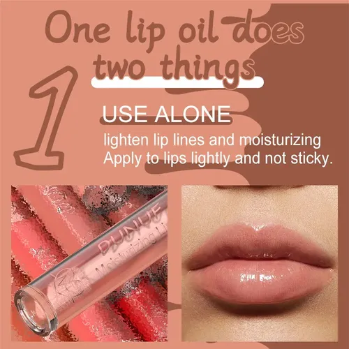 Labial Líquido Mate Y Brillo Labial 2 En 1 Dunuf