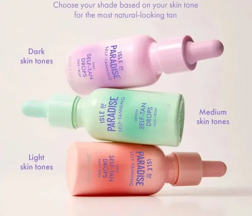 Isle Of Paradise Gotas Autobronceantes Cara Y Cuerpo 30ml