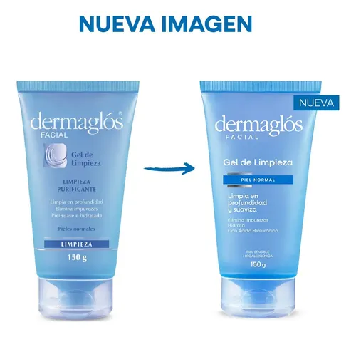 Dermaglós Facial Gel De Limpieza Purificante Pieles Normales