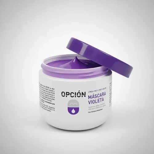 Opción Máscara Violeta Matizadora Para Rubios Y Grises 300 G