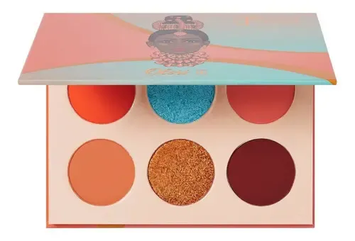Paleta Sombras Olori 3 Juvia’s Place Mate Brillante 6 Colores