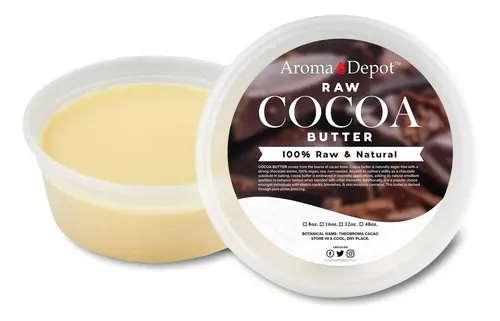 Manteca De Cacao Cruda Sin Refinar 100% Natural 250 Ml