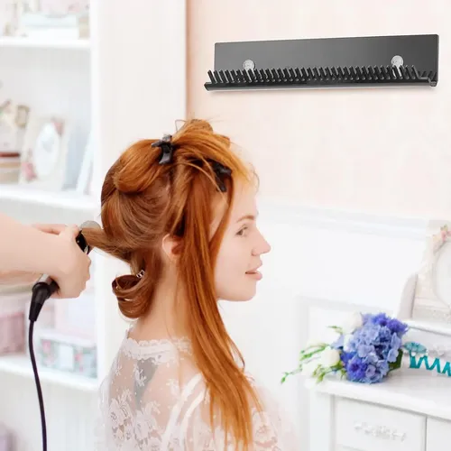 2 Pzs Estante Para Soporte De Extensión De Pelo Para Peinar