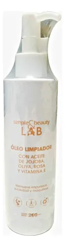 Simple Beauty Óleo Limpiador Con Aceite De Jojoba Y Otros