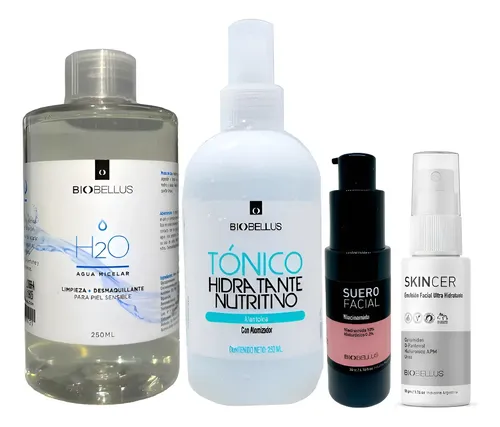 Skincare Facial Piel Normal Rutina Diaria Biobellus