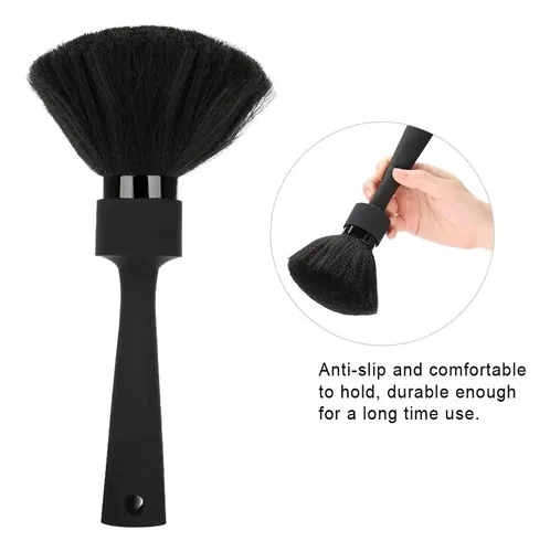 Plumero Para El Cuello Del Cabello, Cepillo Facial Con