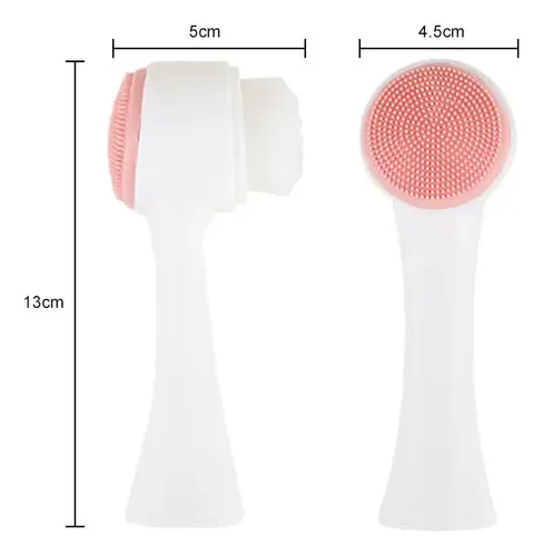 Cepillo Facial 2 En 1 Limpieza Y Exfoliación Profunda