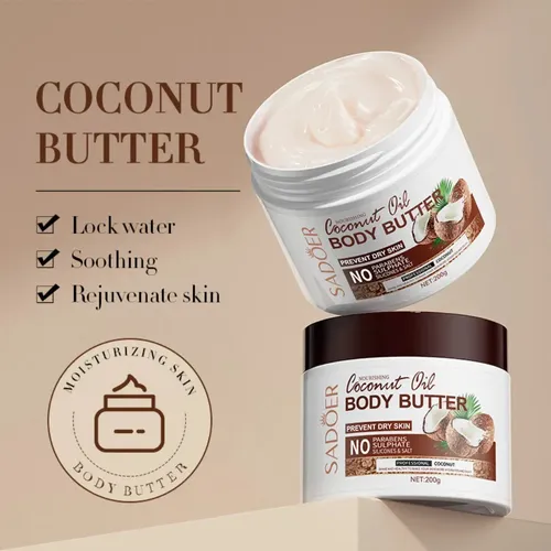 Manteca Corporal Coco Nutriticion Profunda 200g Sadoer Coco