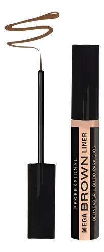Idi Make Up Delineador De Ojos Liquido Mega Brown Marron